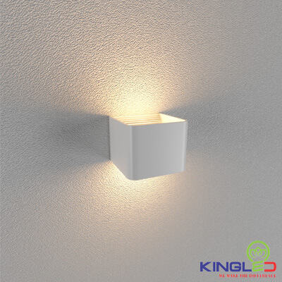 đèn led gắn tường kingled lwa901a-wh