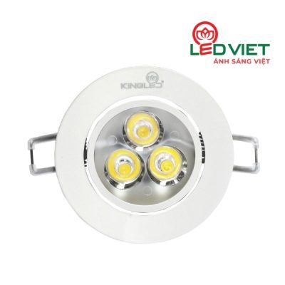 Đèn LED Âm Trần Spotlight KingLED 3W DLR-3-T85