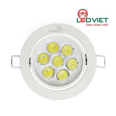 Đèn LED Âm Trần Spotlight KingLED 7W DLR-7-T110
