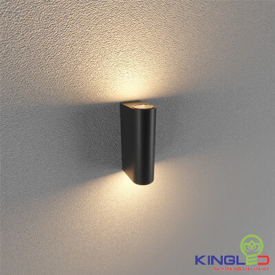đèn led gắn tường kingled lwa0149b-bk