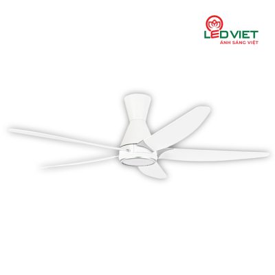 Quạt trần KingLED QTKL-558-01 trắng