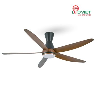 Quạt trần KingLED QTKL-560-01 GỖ