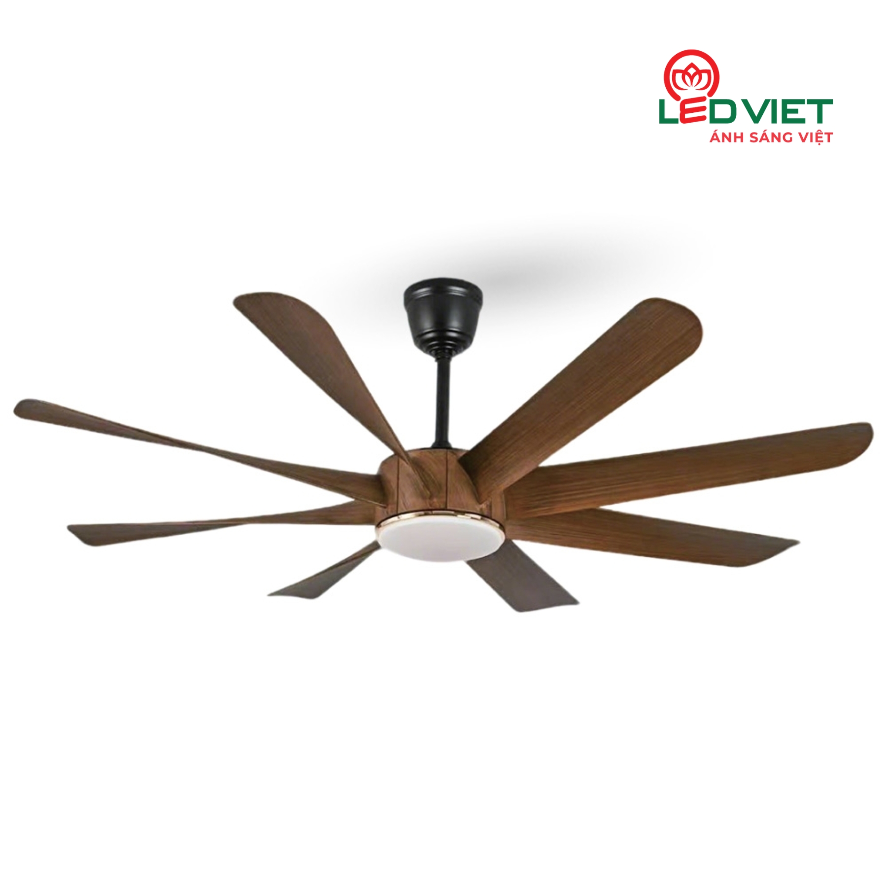 quat-tran-kingled-qtkl-860-01-go Quạt trần KingLED QTKL-860-01 GỖ