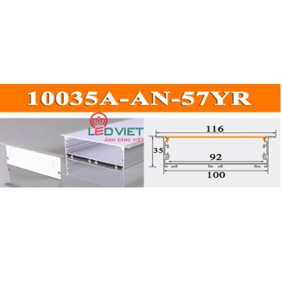 Thanh nhôm định hình 10035A