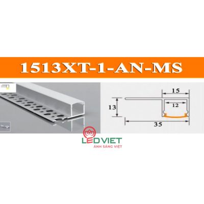 Thanh nhôm định hình 1513XT-1-AN-MS