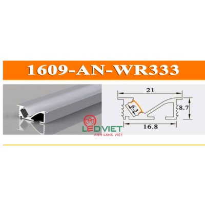 Thanh nhôm định hình 1609