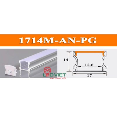 Thanh nhôm định hình 1714M
