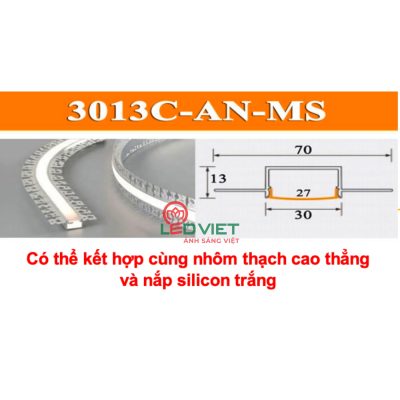 Thanh nhôm định hình 3013C