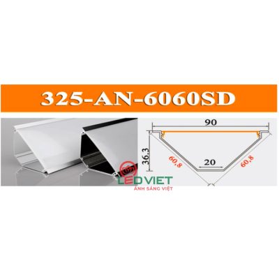 Thanh nhôm định hình 325