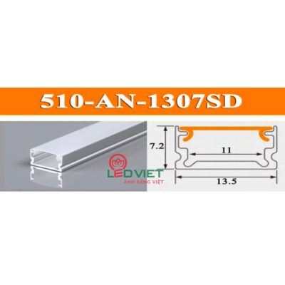 Thanh nhôm định hình 510