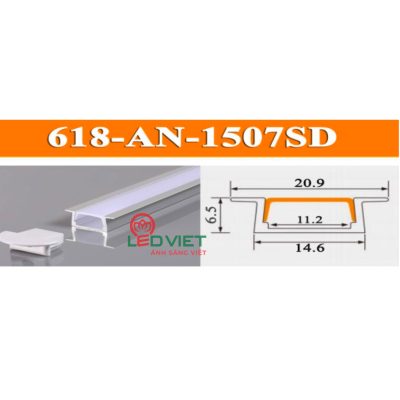 Thanh nhôm định hình 618