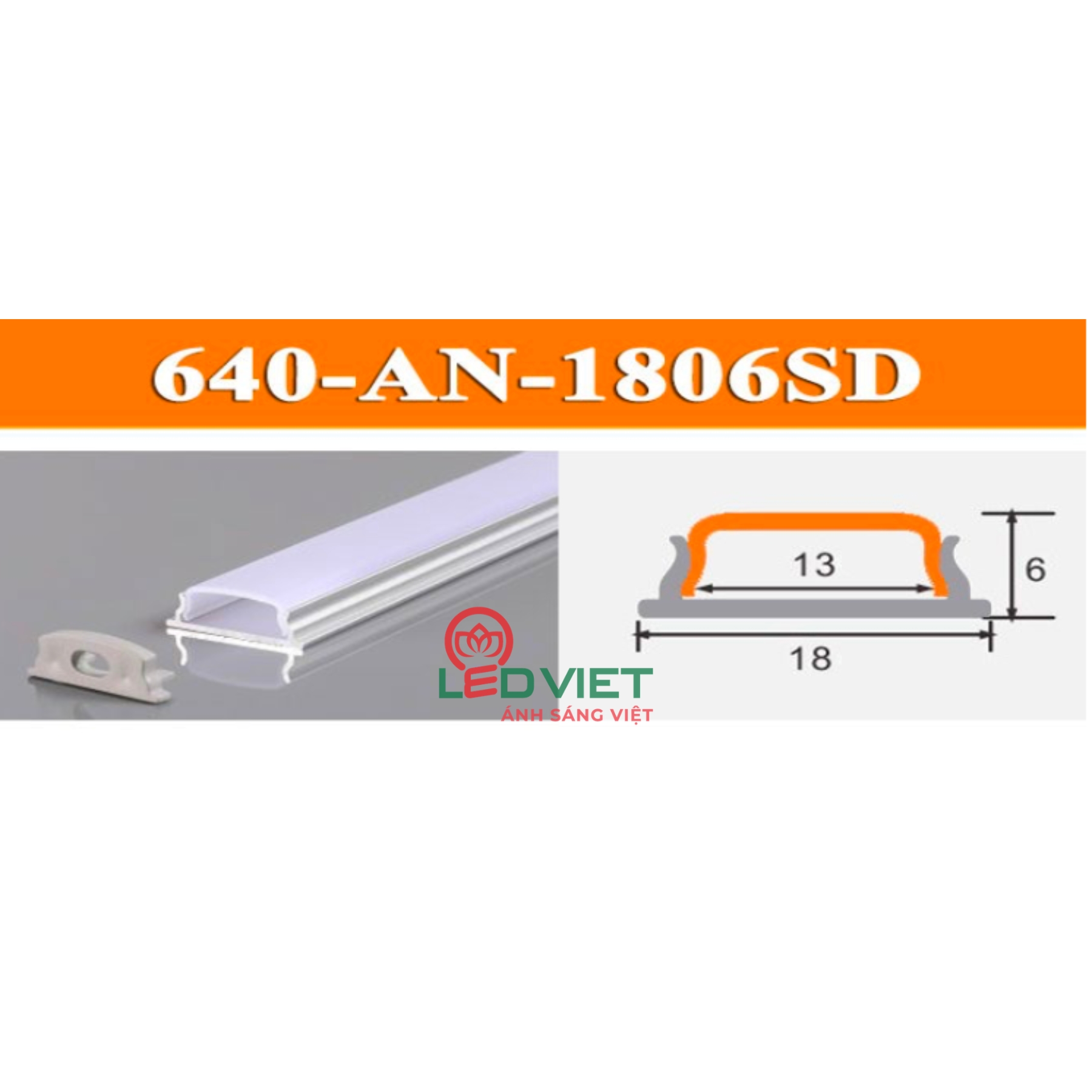 Thanh nhôm định hình 640
