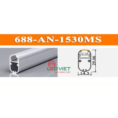 Thanh nhôm định hình 688