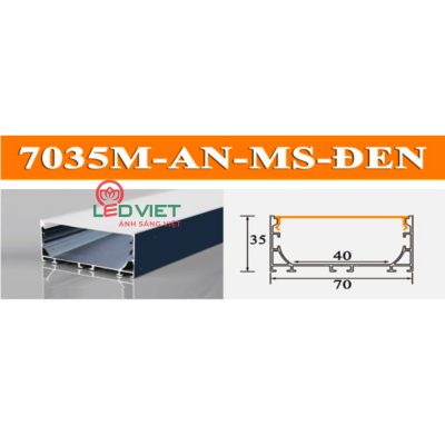 Thanh nhôm định hình 7035M
