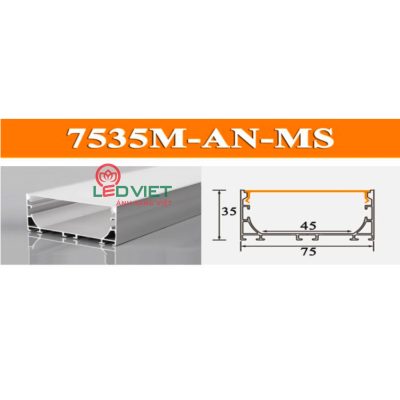 Thanh nhôm định hình 7535M-AN-MS