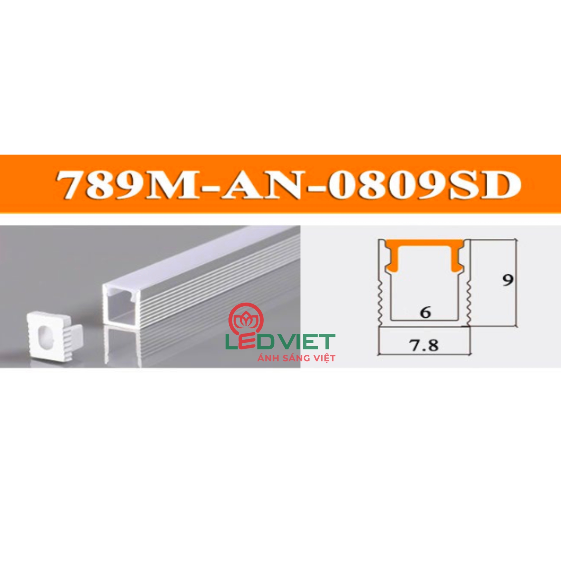 Thanh nhôm định hình 789M